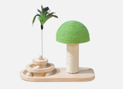 WoodWhirl™ – Intelligenzförderndes Holz-Kratzspielzeug