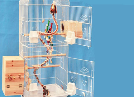 Aviarta GlideCage – Tragbarer Vogelkäfig für Papageien & Kleinvögel